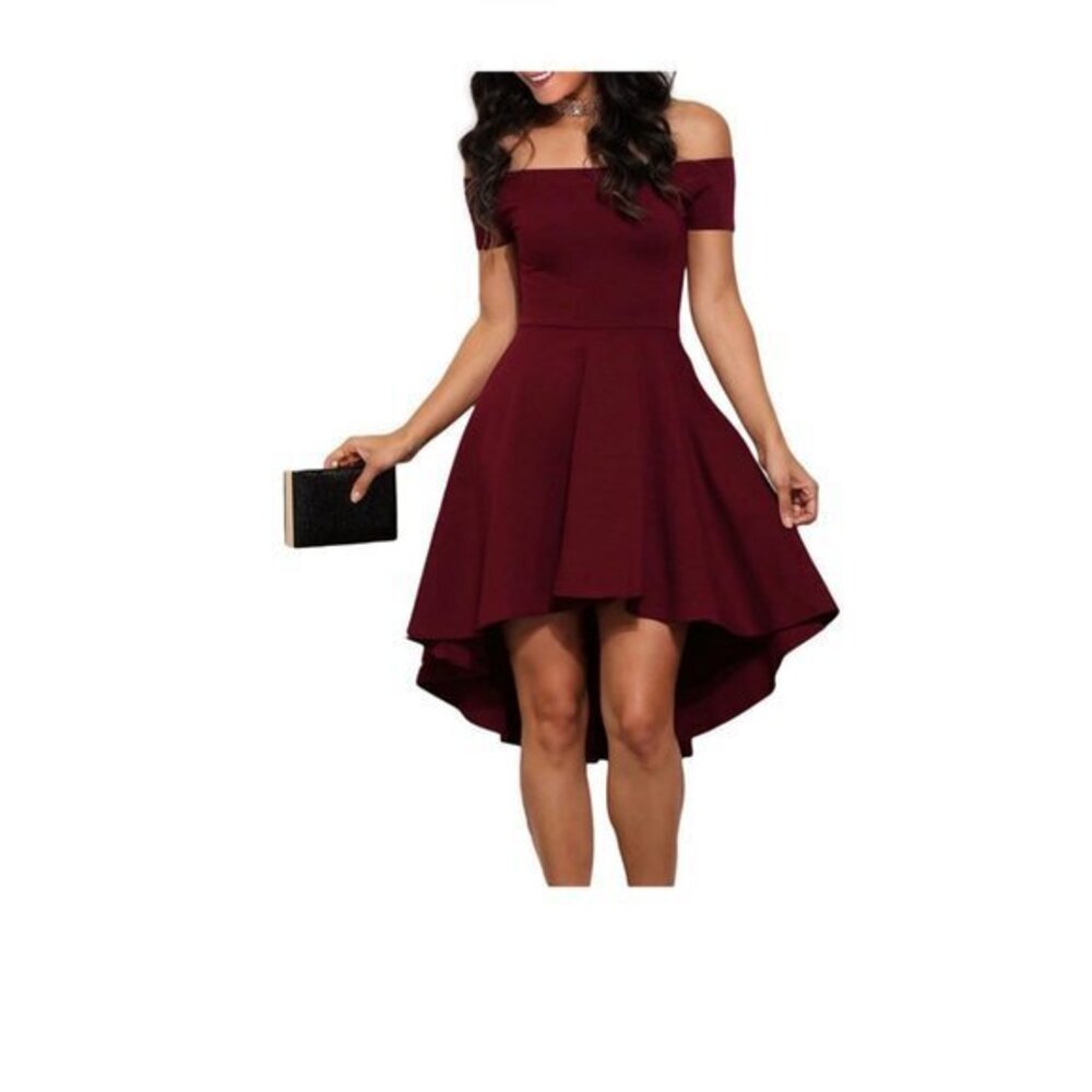 Red Skater Dress
